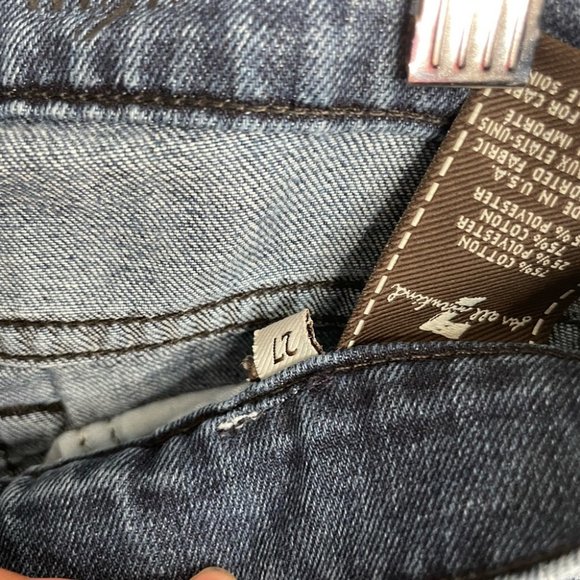 7 for all mankind dojo boot cut jeans size 27 - Picture 10 of 11